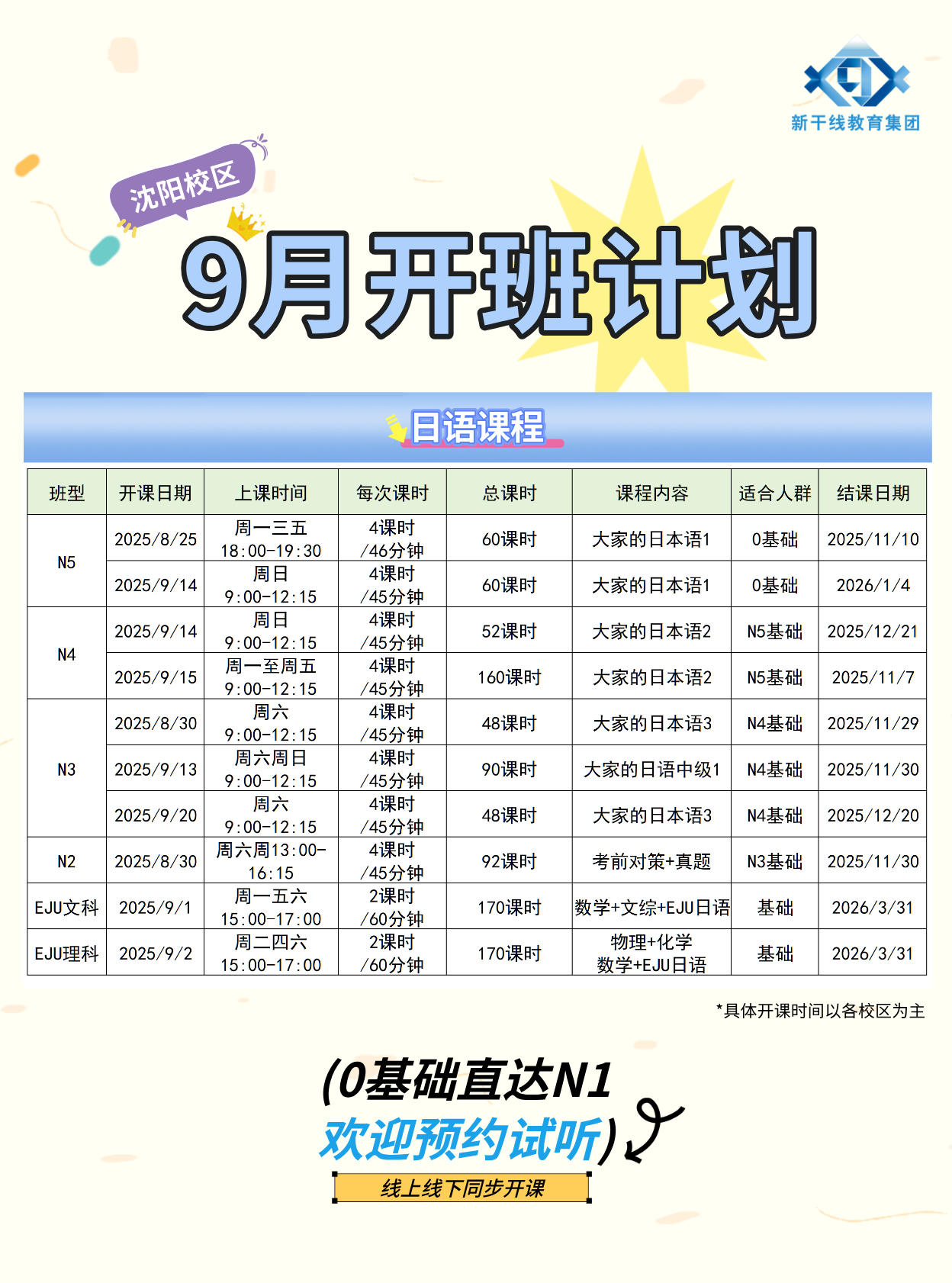 抚顺新干线外国语培训学校